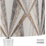 Elstead MILO-PN-TL-VOGSC - Stona lampa MILO 1xE27/60W/230V siva/smeđa | Eponuda.com
