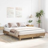  Okvir kreveta bez madraca Artisan hrast 90x190 cm izrađeno drvo | shoptok.hr
