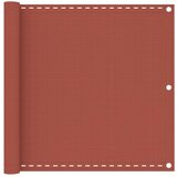 Furnova Balkonsko platno terakota 90x400 cm HDPE, (21918755) Cene