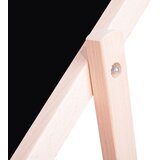 springos sklopiva drvena ležaljka crna | shoptok.hr