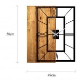 Wallity Zidni sat Wooden Clock 37 | ePonuda.com