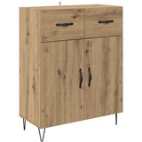  Highboard Umjetnički hrast 69,5 x 34 x 180 cm Konstruirano drvo Slike