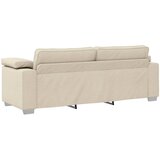 SOFA 2 pcs Bež 219 x 80 x 82 cm Platnasta tkanina | shoptok.hr