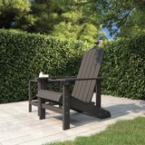vidaXL Vrtni stol Adirondack HDPE antraciten Cene