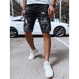 DStreet Spodenki męskie jeansowe czarne | Shoptok.si