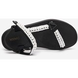 Resti Black women's sports sandals with Dotiss pearls- Footwear | Shoptok.si