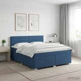  Boxspring krevet s madracem Plava 180 x 200 cm Tkanina | shoptok.hr