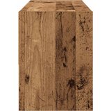  Stalak za cipele koji se može složiti staro drvo 89,5x30x40 cm | shoptok.hr