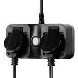 SP-1122WTO WiFi razdelilna letev črna vtičnica 1 kos, (20457464)