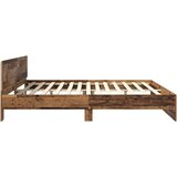  Okvir za krevet Staro drvo 180 x 200 cm Konstruirano drvo | shoptok.hr
