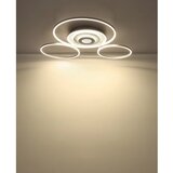 Globo 67824-60 - prigušiva LED plafonska lampa MILES 60W/230V 80,8x99,2 cm srebrna + daljinski upravljač | Eponuda.com