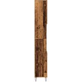  Kopalniška omarica starinski les 30x30x190 cm inženirski les | Shoptok.si