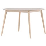 Venture Home Flora okrugli blagovaonski stol ⌀120 cm, izbijeljeni (whitewash) Slike