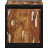 vidaXL Nočna omarica Multicolor 40x35x40 cm Masivni les Reclaimed Cene