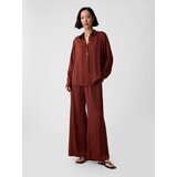 GAP Satin Boyfriend Shirt - Women | Shoptok.si