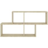  Zidna polica boja hrasta sonome 100x18x53 cm konstruirano drvo | shoptok.hr