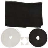  Magnetski prozorski zaslon protiv insekata bijeli 130x150 cm | shoptok.hr
