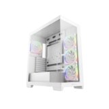 DeepCool Računalniško ohišje CG580 4F WH V2, ATX, Midi-Tower, Kaljeno steklo, belo | Shoptok.si