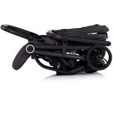 Chipolino dječja kolica s 360° rotacijom sjedala GO TWIST Charcoal | shoptok.hr