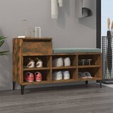 The Living Store Omarica za čevlje dimljeni hrast 102x36x60 cm inženirski les - Omarica Za Čevlje, (21433994) Cene