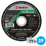 Wurth Rezna ploča za inox Performance 125x1x22,2 (0669531250) Cene