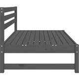  Srednja vrtne sofe 2 kom sive 120 x 80 cm od masivne borovine | shoptok.hr