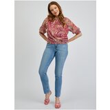 Orsay Red-Pink Ladies Patterned Blouse - Women | Eponuda.ba