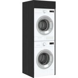  Ormar za perilicu rublja Crni hrast 67 5 x 68 x 200 cm - Crni hrast | shoptok.hr
