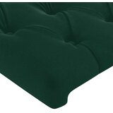  LED uzglavlje tamnozeleno 80x7x78/88 cm baršunasto | Eponuda.com