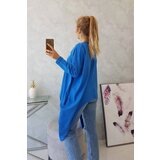 Kesi Blouse with oversize print purple blue | shoptok.hr