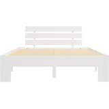  Okvir za krevet od masivne borovine bijeli 120 x 200 cm | shoptok.hr