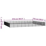  kavez za pse čelični 75,27 m² | Eponuda.ba