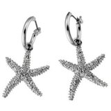  Ženske oliver weber starfish crystal mindjuše sa swarovski belim kristalom ( 22111r ) Cene