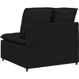  Modularni Sofa Centralni Modul s Jastucima Crni 100 cm | shoptok.hr