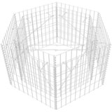  Šesterokutna gabionska sadlica 100 x 90 x 50 cm | shoptok.hr