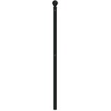 vidaXL Metalno uzglavlje crno 150 cm | shoptok.hr
