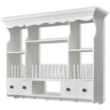 The Living Store Lesena stenska kuhinjska omarica bela - Omarica, (21419837) | Shoptok.si