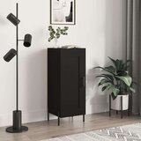  Komoda crna 34 5 x 34 x 90 cm od konstruiranog drva Cijene