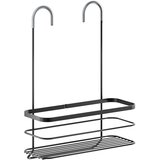 Metaltex Crna viseća kupaonska polica Origin | Shoptok.si