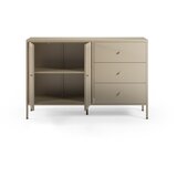 Marckeric Kremno bela kovinska komoda 140x90x40 cm Fayna – | Shoptok.si