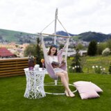 Kondela Viseči stol, starinsko roza, OFRAME | Shoptok.si
