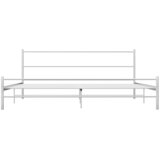  Okvir za krevet bijeli metalni 200 x 200 cm - Bijela 200 x 200 cm | shoptok.hr
