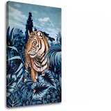  Slike na platnu TIGER V NARAVI 001 (moderne slike na platnu) Cene