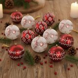  Ca1536 set božićnih kuglica 10 cm 12 kom. | shoptok.hr