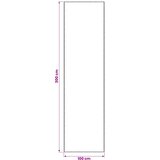  Tepih Krem 100 x 300 cm 100% poliester 3 mm Mogu se prati | shoptok.hr