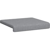  Jastučić za klupu 2 kom. Tkanina Svjetlosiva Dubina 35 cm | shoptok.hr
