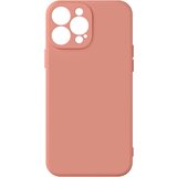 AVIZAR Poltrdi silikonski ovitek z mehkim zakljuckom za iPhone 13 Pro Max - roza, (20718630) | Shoptok.si