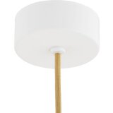  Argon 8451 - Luster na sajli ALMIROS 1xE14/7W/230V, Ø 12 cm, alabaster bela/zlatna | Eponuda.com