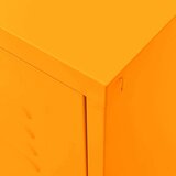 vidaXL TV omarica gorčično rumena 105x35x50 cm jeklo | Shoptok.si