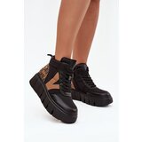 VINCEZA Leather Women's Platform Boots Lined | Shoptok.si